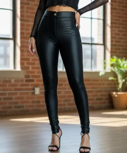 CALÇA PRETA CIRRÊ