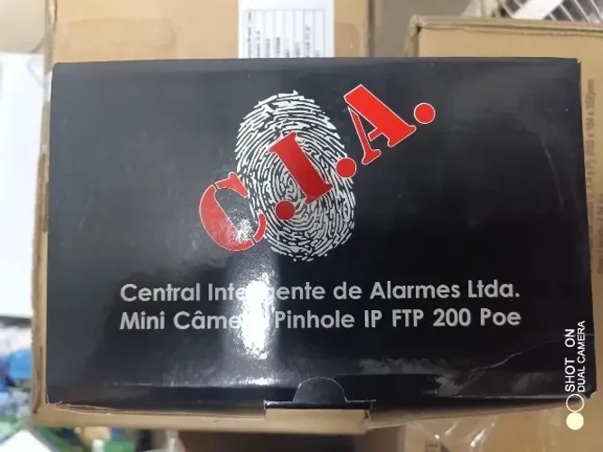 3 CAMERAS DE SEGURANÇA PINROLE CIA CAMUFLADA IP