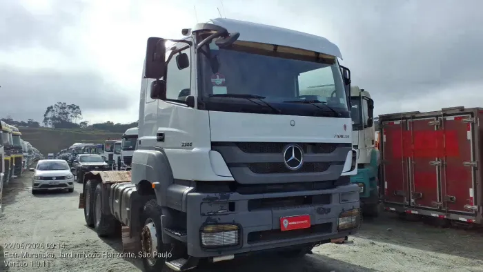 Mercedes-Benz Axor 3344 S/33 6X4E5 2019/2019 Vamos Seminovos Pinheirinho Caminhões