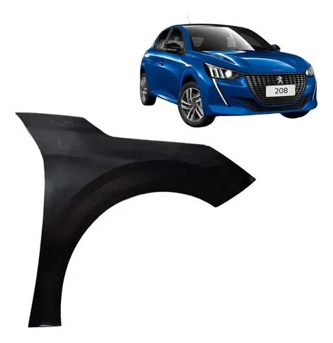 Paralama Direito Peugeot 208 2020 2021 2022 2023 2024