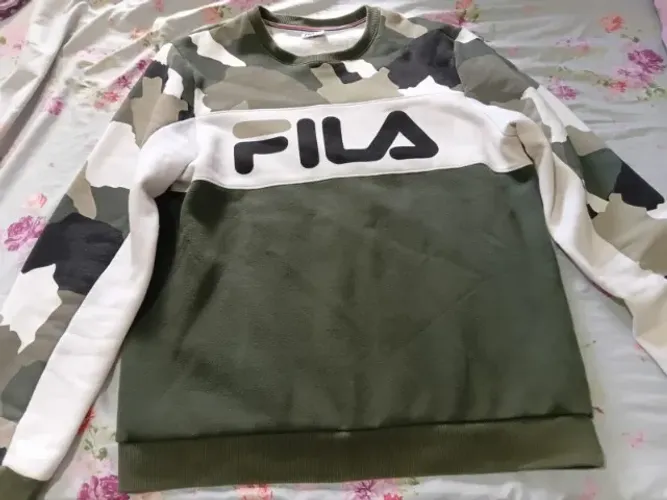 Moletom Fila Camuflado
