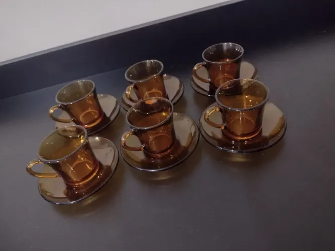 Xícaras de cafézinho duralex nunca usadas.