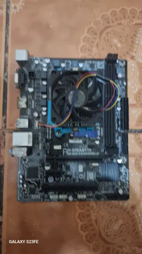 VENDO PLACA MAE COM PROCESSADOR