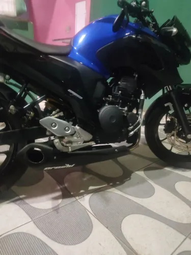 Escapamento Arashi para Fz25 com Dbkiller 