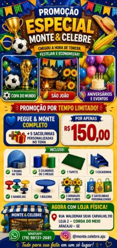 Aluguel de pegue e monte  e fazemos declarações. 