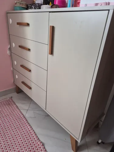 Berço 3 em 1 + cômoda 