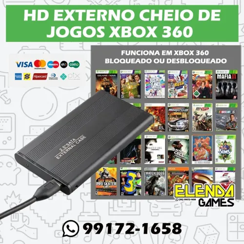 HD Externo XBOX 360