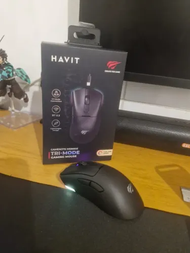 Mouse Havit MS966SE com 10.000 de dpi NOVO NUNCA USADO