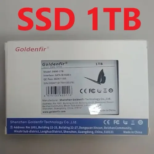SSD 1TB Sata 3 Goldenfir