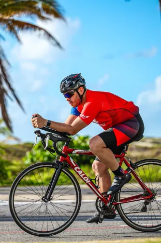 BIKE SPEED CALOI SPRINT - 10 / TRIATLHON / TAMANHO M/52 - SHIMANO 105