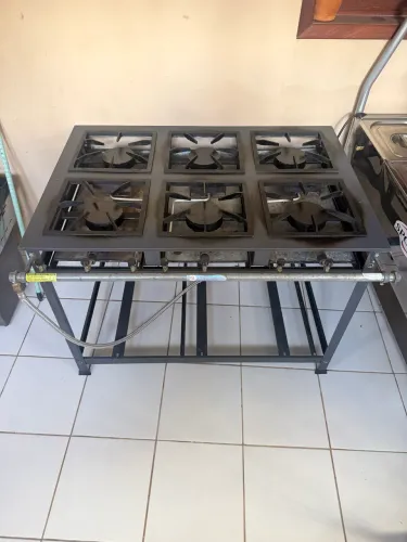 Fogao AP 6BC 30x30 Alta pressão 