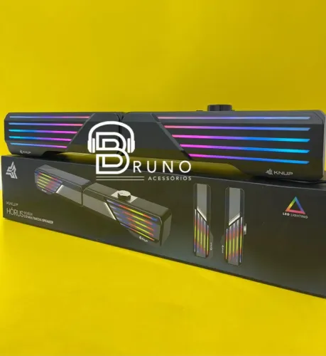Caixa de som Rgb pra Pc e Notebook Horus