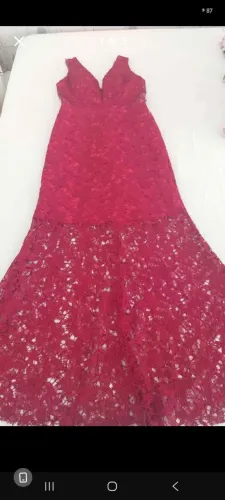 Vestido De Formatura Em renda,longo,pode ser usado para eventos elegantes