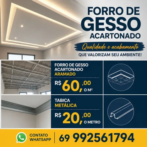 Forro de gesso