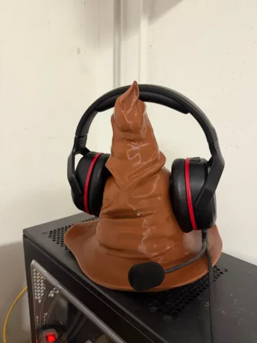 (Sob encomenda) Suporte para Fone de Ouvido - Chapéu Seletor (Harry Potter)