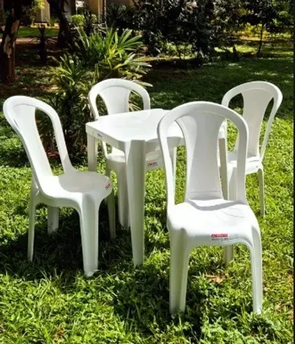 Jogo de Mesa Plástico Novo Direto da Fábrica