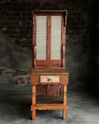 Ateliê da madeira.