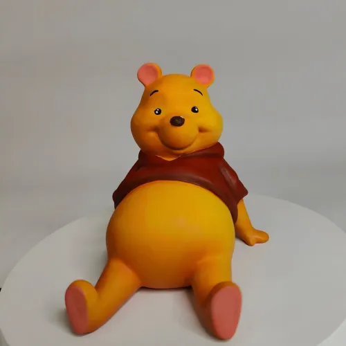 Ursinho Pooh, escultura em Resina. Arctic Figure, decoração, bebê, infantil.
