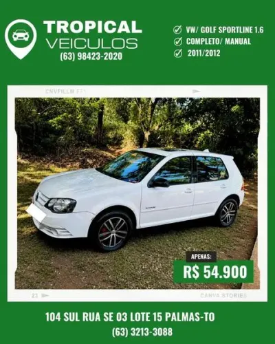 Volkswagen Golf 1.6 MI Total Flex 8V 4P 2012