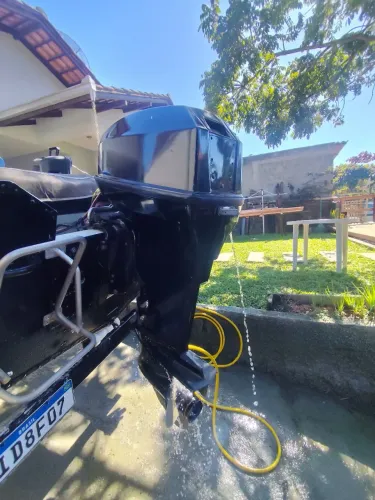 Evinrude 50 hp comando a distância e Power trim