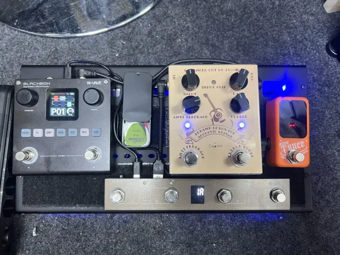 Pedalboard violão / guitarra completo