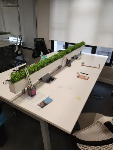 Mesa Plataforma de Trabalho Staff Escritório