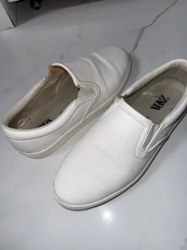 Sapato zara slip on branco