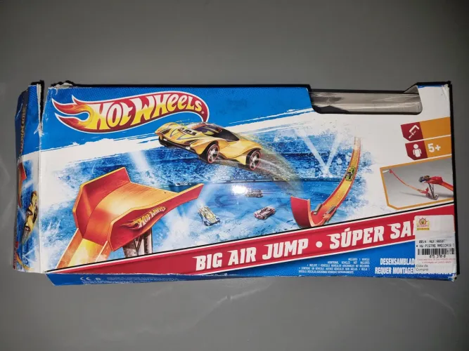Pista Hot Wheels Big Air Jump (Súper Salto) - Sem carrinho