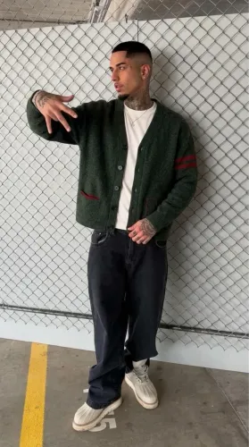  Cardigã Tommy Hilfiger - Edição Limitada (Importado, não vendido no Brasil) 