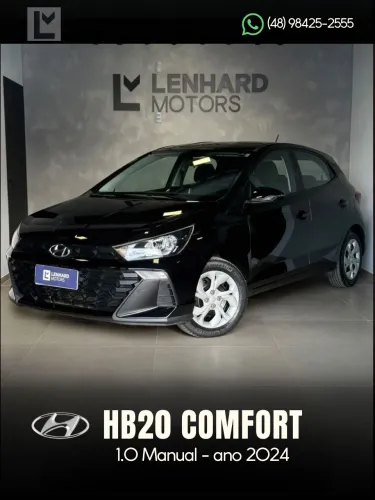 Hyundai HB20 Comfort Plus 1.0 Flex 12V Mec. 2024