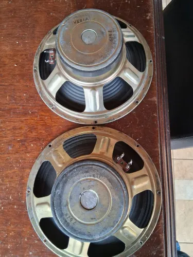 Alto-falante antigo 10 polegadas original da gradiente  8 ohms 