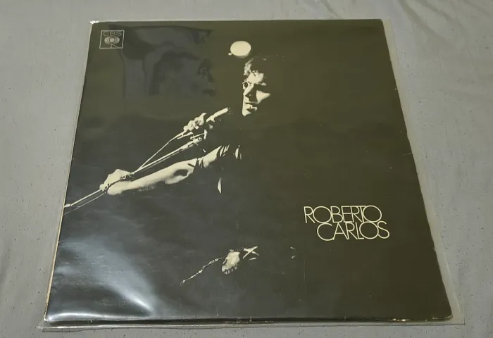 LP Vinil Roberto Carlos Ao Vivo 1970