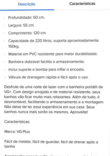 Banheira ofurô desmontável adulto cactus