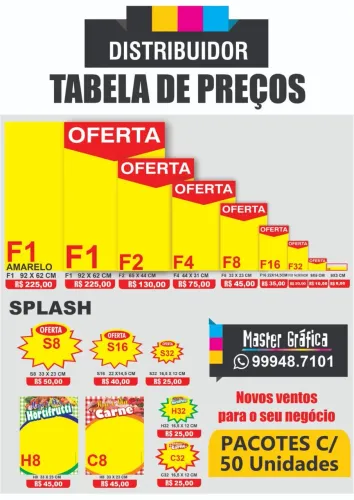 CARTAZ DE OFERTA