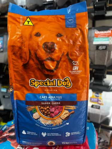 Ração Special dog carne 15kg