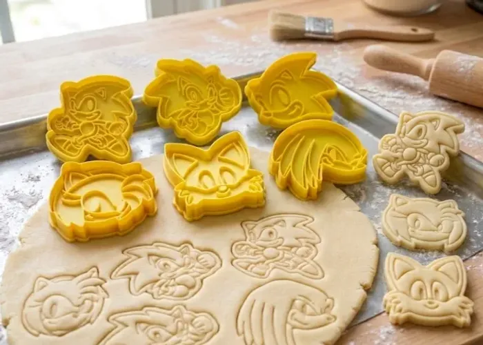 Cortador de Biscoito Sonic 6 Peças