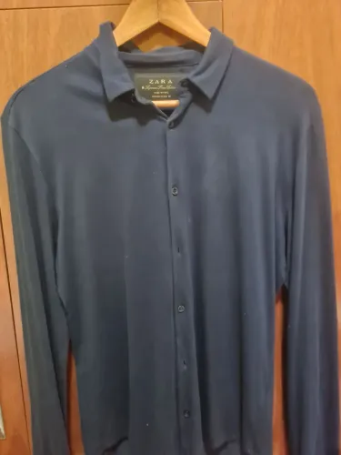 Linda camisa social Zara algodão peruano - o melhor e mais confortável