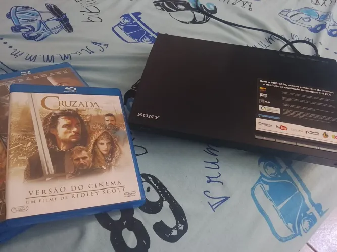 2 blue Ray com discos originais