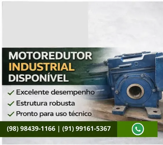 Motor redutor 3cv e 35rpm Weg Trifásico