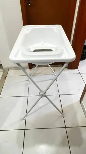 Banheira Burigotto com Suporte Dobrável | Ótimo Estado