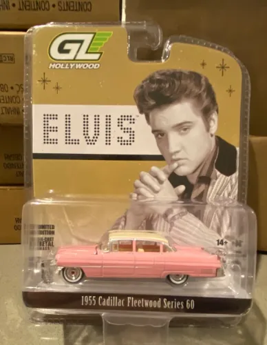 Greenlight Elvis 1955 Cadillac Fleetwood Series 60 GL Rosa