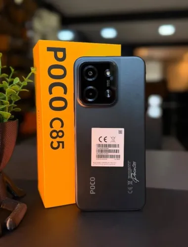 POCO C85 4G 8RAM 256GB PRETO NOVOS
