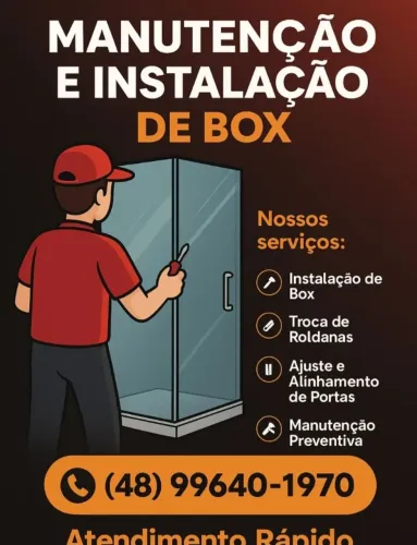 Manutenção e instalação de box