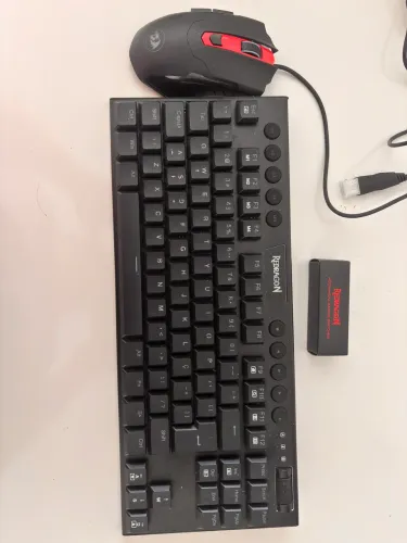 Kit Mouse e Teclado Redragon