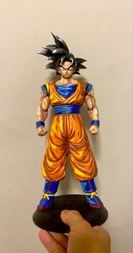 Boneco Goku Dragon ball Z Cell Shading