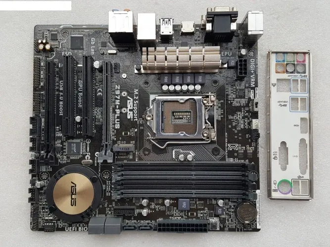 Asus z97m plus +processador i5 4690