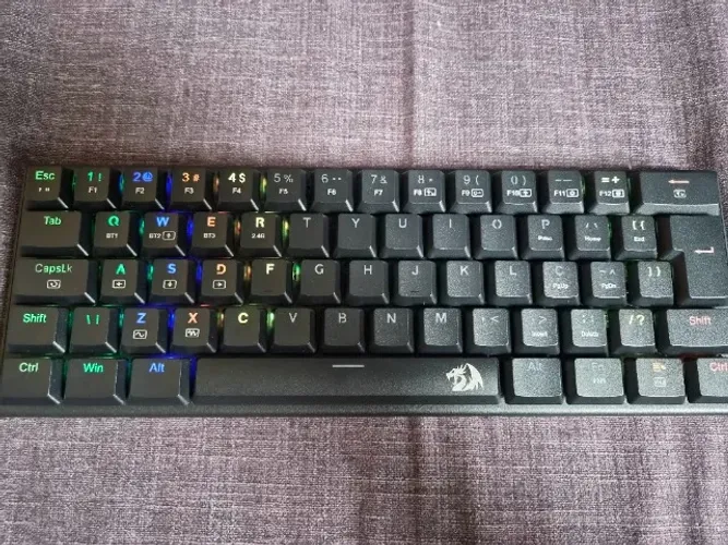 Teclado Mecânico Redragon Anivia Pro Rgb Switch Azul