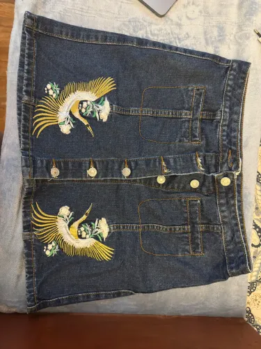 Saia jeans 