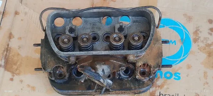 Cabeçote Original VW Timbrado 8 Aletas (Fusca/Kombi)