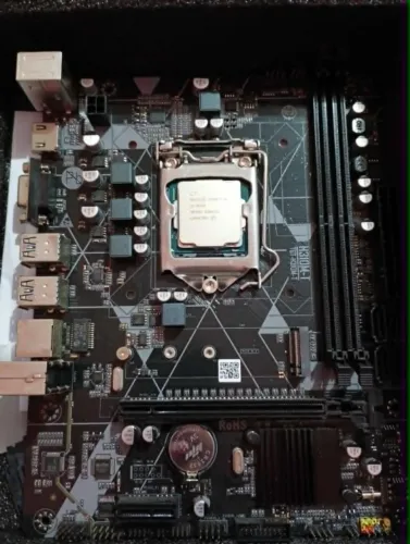 Processador Intel i5 8500 + Placa Mãe H310M-T DDR4